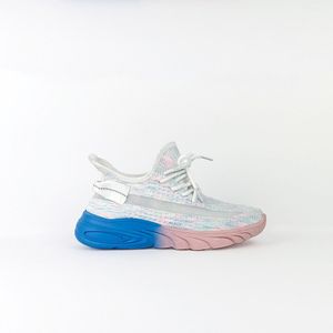 TENIS CASUAL MUJER MARCA KANNA & CO COLOR BLANCO