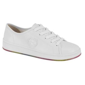 TENIS CASUAL MUJER MARCA MOLECA COLOR BLANCO