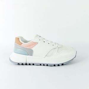 TENIS CASUAL MUJER MARCA KANNA & CO COLOR BLANCO