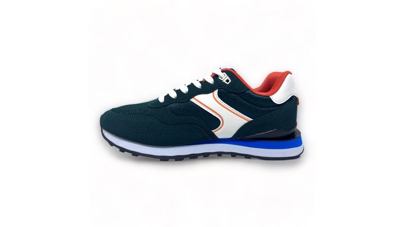 TENIS RUNNING HOMBRE MARCA BLACKMOUNTAIN COLOR NEGRO