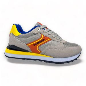 TENIS DEPORTIVOS HOMBRE MARCA BLACKMOUNTAIN COLOR BEIGE