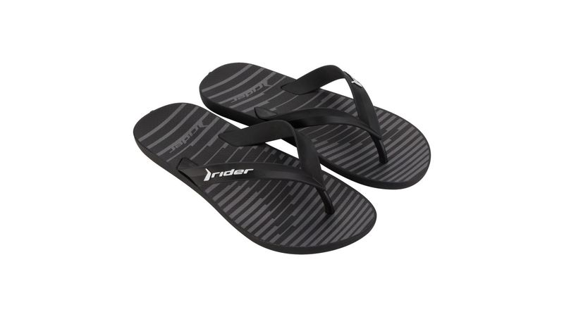 CHANCLAS HOMBRE MARCA RIDER COLOR NEGRO Springstep