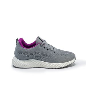 TENIS DEPORTIVOS MUJER MARCA KANNA Y CO COLOR GRIS