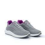 Tenis Running para mujer color gris marca Kanna&CO Talla 44