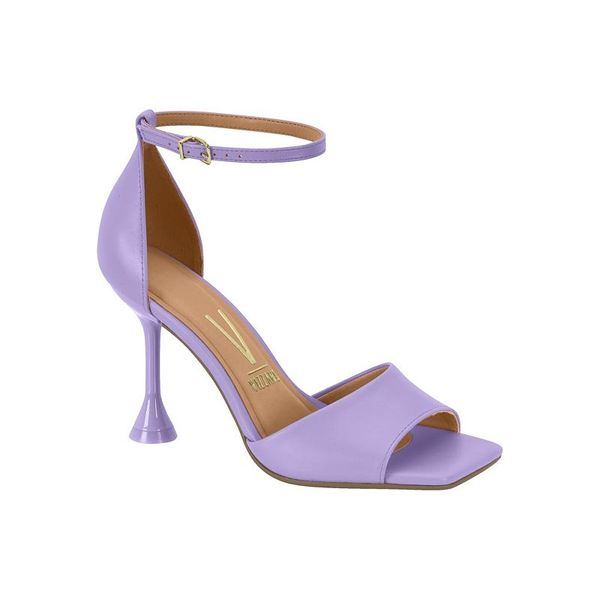 Mujer Tacon Marca Vizzano Color Morado