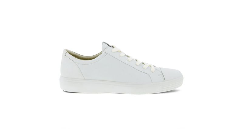 ECCO Zapatillas bajas para hombre, Shadow blanco