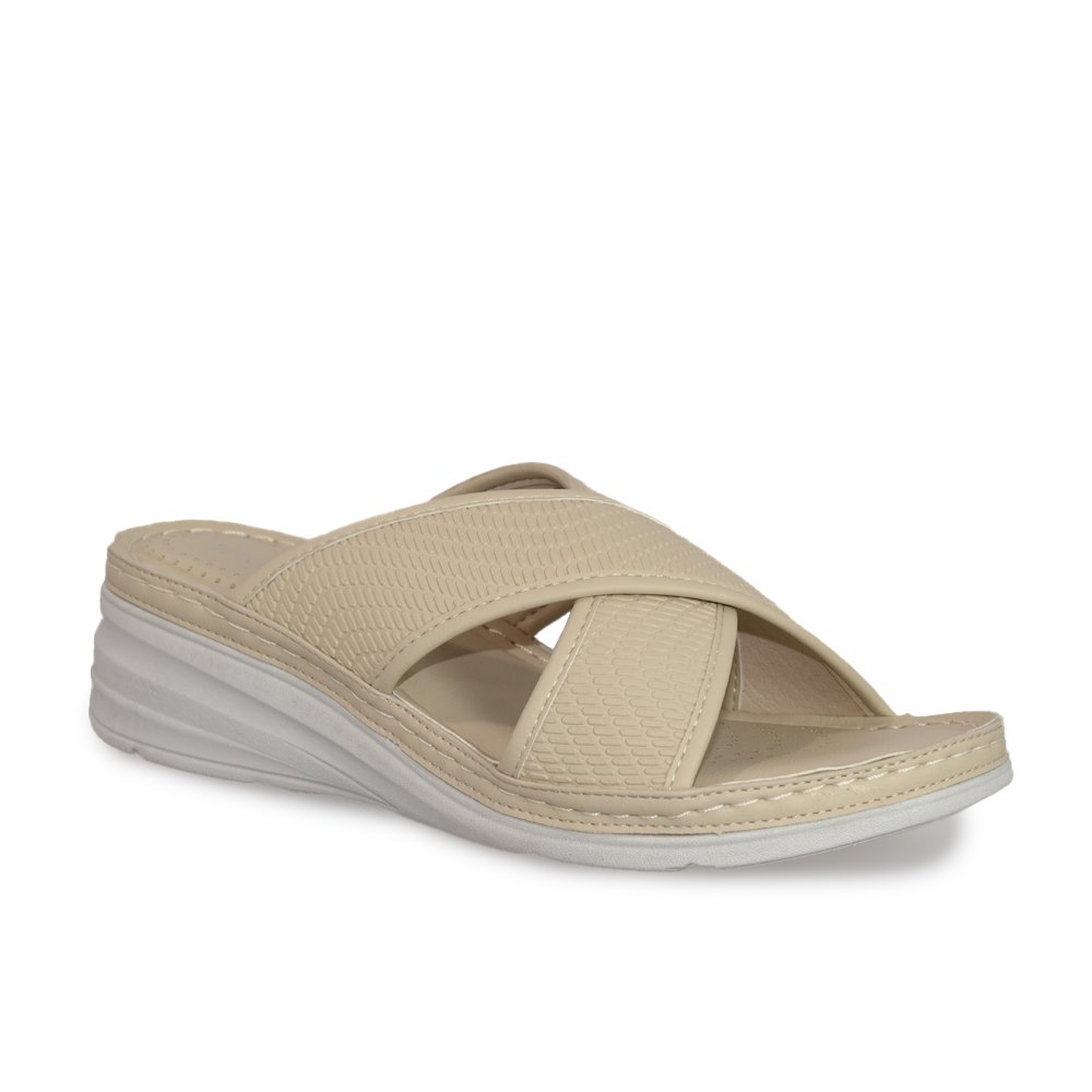 SANDALIAS MUJER MARCA VIA SPRING COLOR BLANCO Springstep