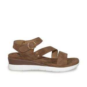 SANDALIAS MUJER MARCA VIA SPRING COLOR BEIGE