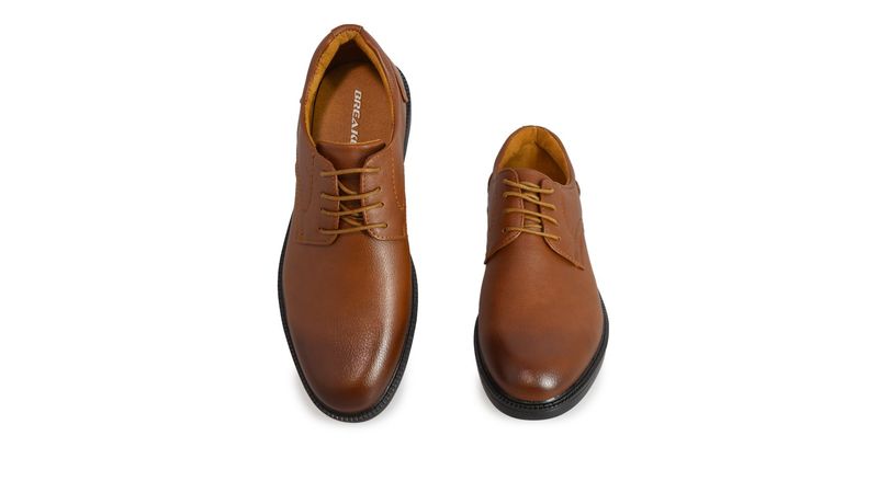 ZAPATO FORMAL HOMBRE MARCA BREAKER COLOR CAFE