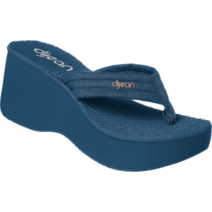 MUJER SANDALIAS MARCA DIJEAN COLOR MARINO