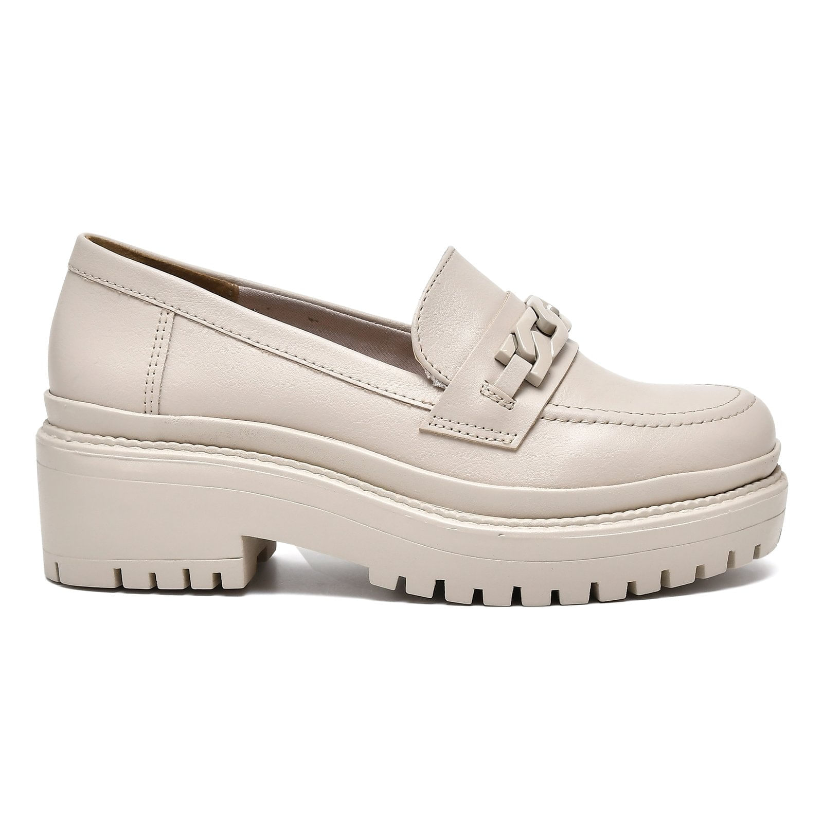 Mocasines hot sale beige mujer