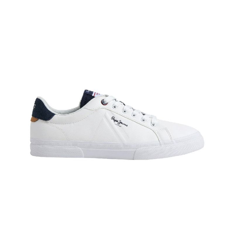 Hombre-Casual-Marca-Pepe-Jeans-Color-Blanco-Talla-43-0