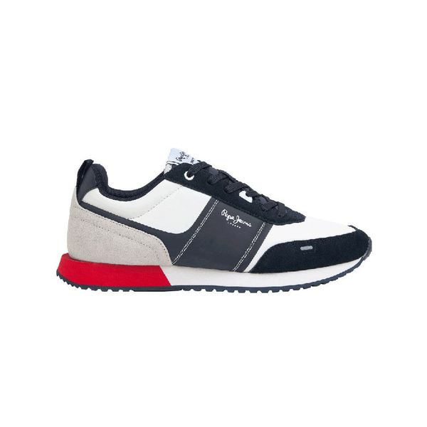 Hombre Deportivos Marca Pepe Jeans Color Blanco