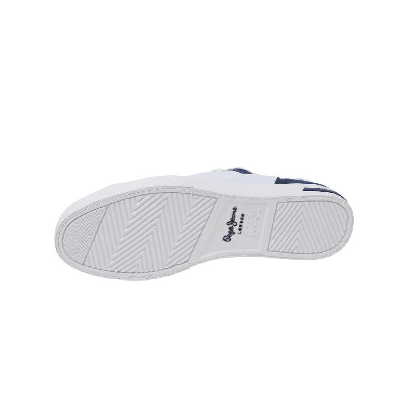 Hombre-Casual-Marca-Pepe-Jeans-Color-Blanco-azul-Talla-45-3
