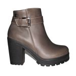 Mujer-Botines-Marca-Opposite-Negro-Gris-Talla-38-0