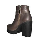 Mujer-Botines-Marca-Opposite-Negro-Gris-Talla-38-2