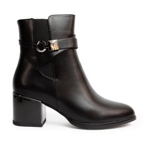MUJER BOTAS MARCA VIA SPRING COLOR  NEGRO