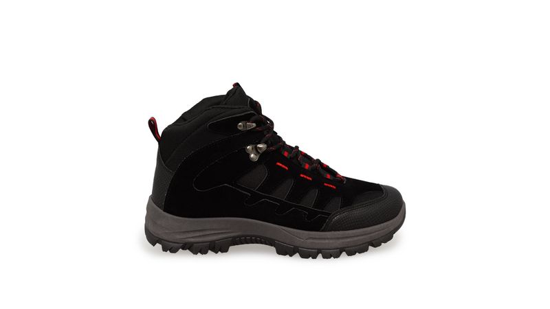 BOTAS OUTDOOR HOMBRE MARCA BREAKER COLOR NEGRO Springstep