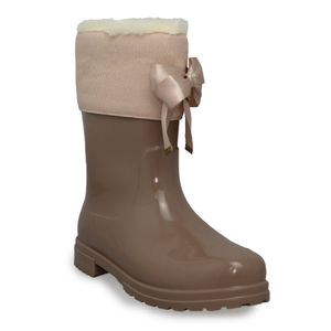 BOTAS IMPERMEABLES NIÑA MARCA SUPRESAN COLOR COCOA
