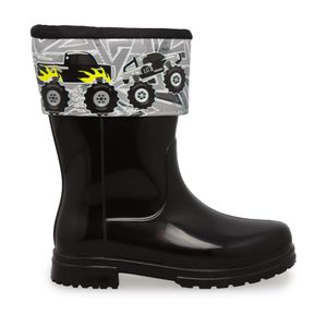 BOTAS IMPERMEABLES NIÑO MARCA SUPRESAN COLOR NEGRO
