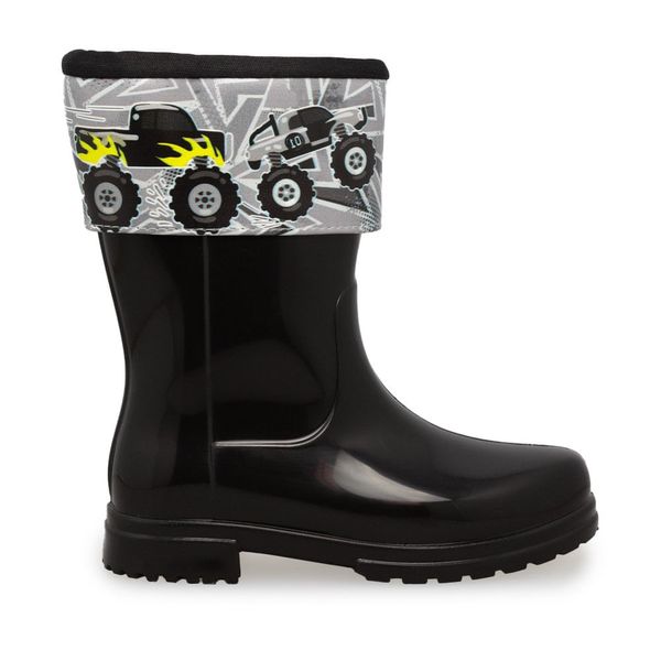 BOTAS IMPERMEABLES NIÑO MARCA SUPRESAN COLOR NEGRO