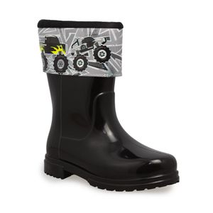 BOTAS IMPERMEABLES NIÑO MARCA SUPRESAN COLOR NEGRO