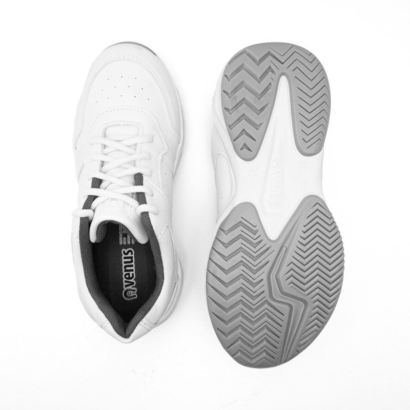 Tenis-Escolares-Unisex-Marca-Venus-Color-Blanco-gris-Talla-35-3