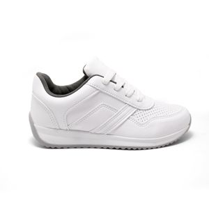 TENIS ESCOLARES UNISEX MARCA VENUS COLOR BLANCO/GRIS