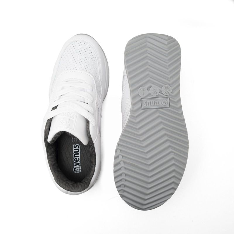 Tenis-Escolares-Unisex-Marca-Venus-Color-Blanco/gris-Talla-32-3