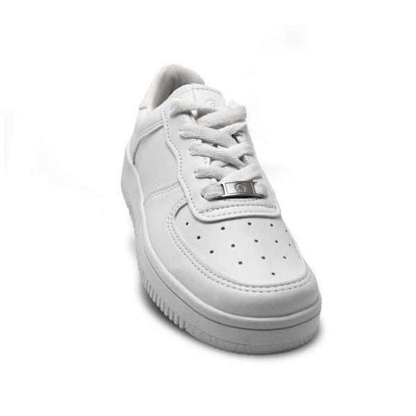 Tenis Escolares Unisex Marca Venus Color Blanco/Blanco