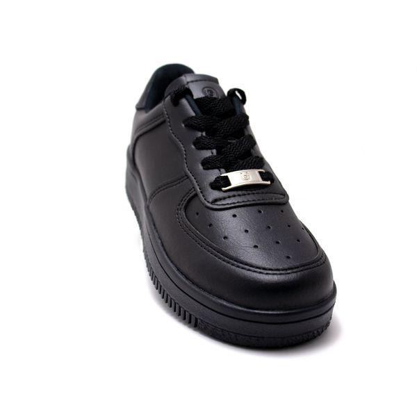 Tenis Escolares Unisex Marca Venus Color Negro/Negro