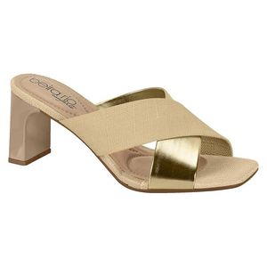 SANDALIAS MUJER MARCA BEIRA RIO COLOR CAMEL/DORADO