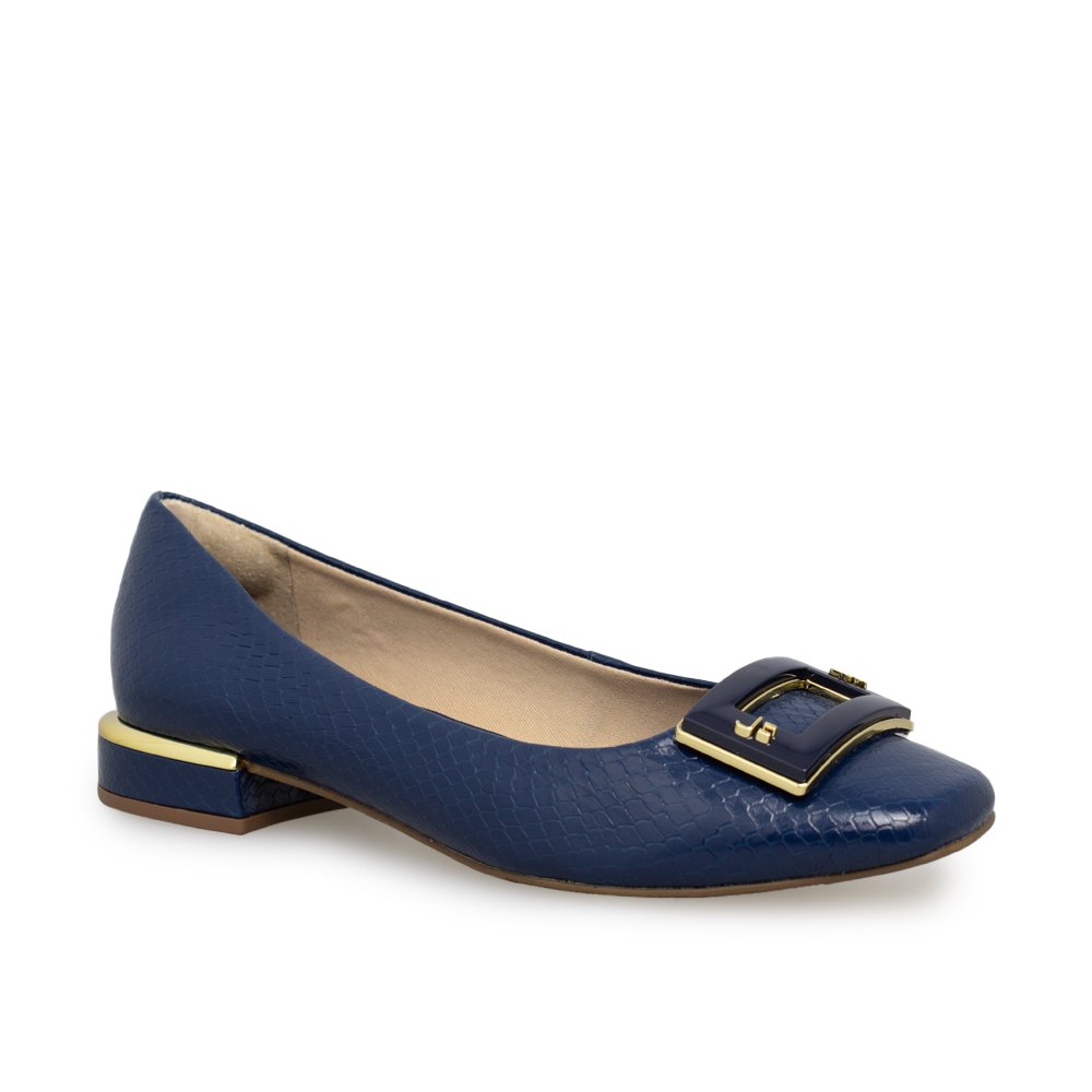 BALETAS MUJER MARCA JORGE BISCHOFF COLOR AZUL Springstep