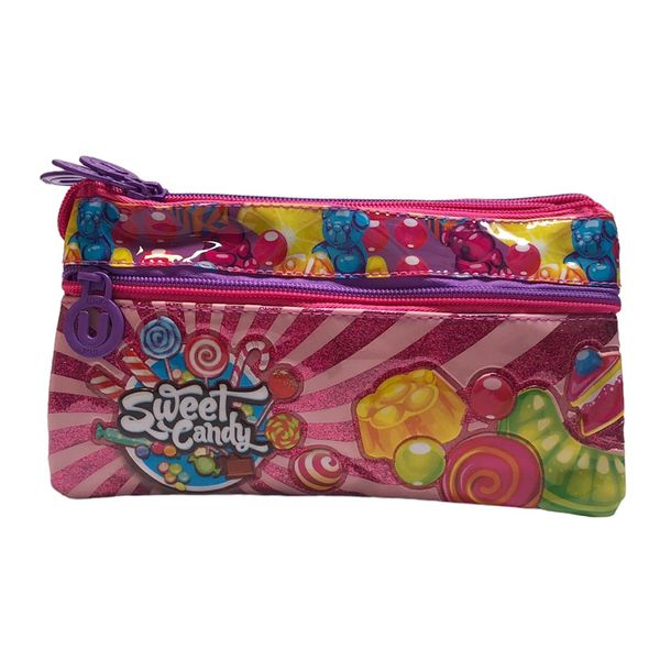 Cartuchera Infantil Escolar Marca Unik Sweet Candy