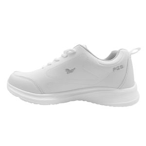 DEPORTIVOS UNISEX ESCOLAR MARCA PEGASUS COLOR BLANCO/GRIS