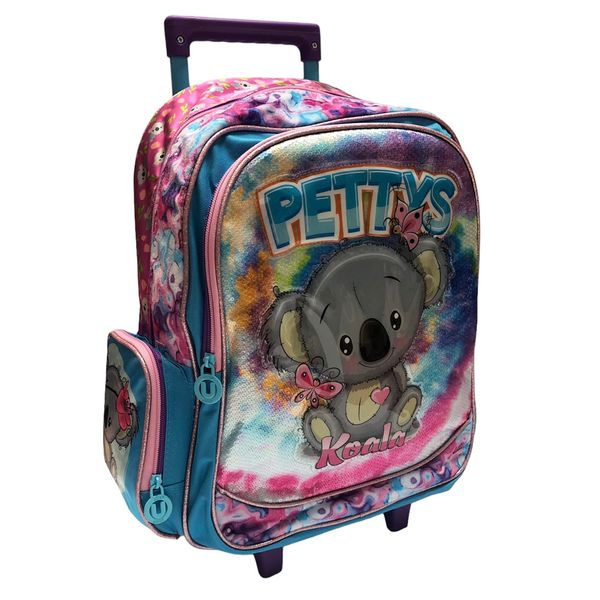 MALETA RUEDAS INFANTIL ESCOLAR MARCA UNIK PETTYS KOALA