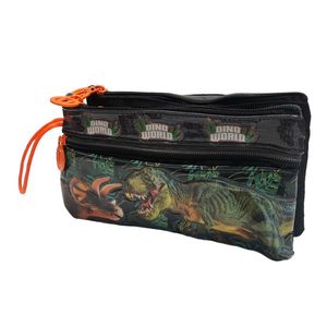 CARTUCHERA INFANTIL ESCOLAR MARCA UNIK DINO WORD