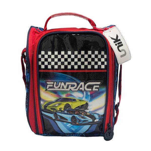 Lonchera Infantil Escolar Marca Unik Fun Race