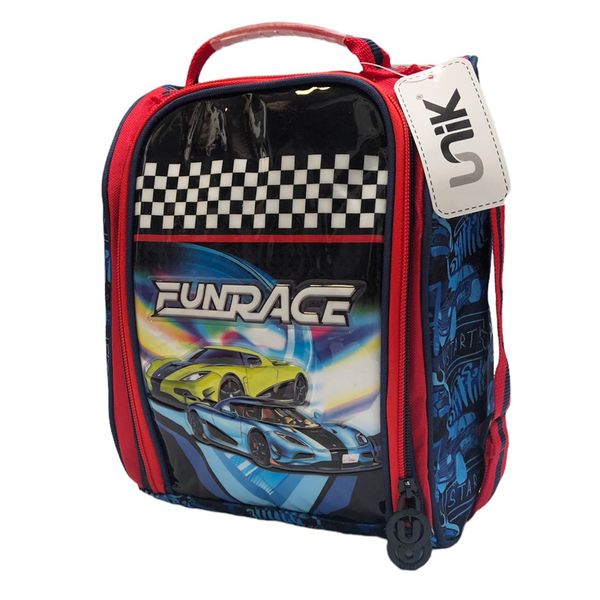 Lonchera Infantil Escolar Marca Unik Fun Race