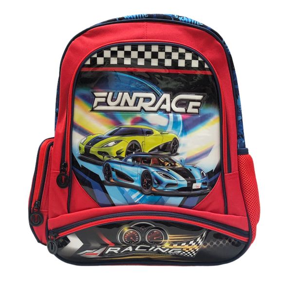 Maleta Infantil Escolar Marca Unik Fun Race