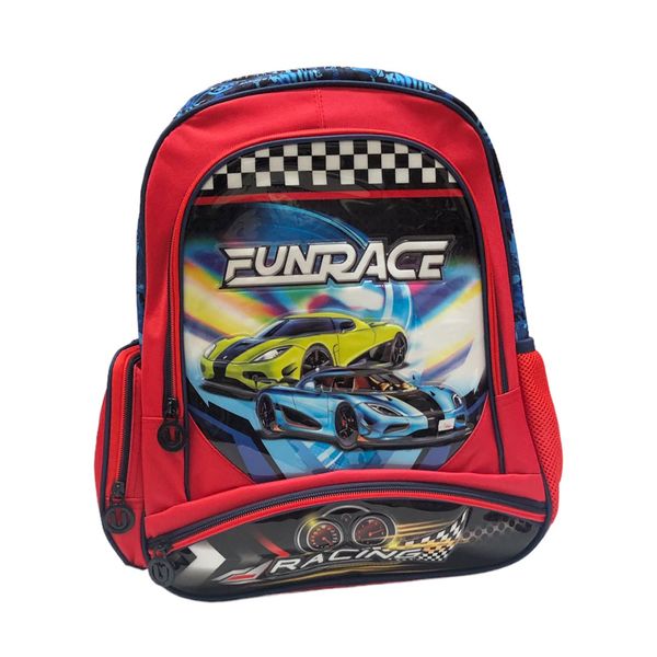 Maleta Infantil Escolar Marca Unik Fun Race