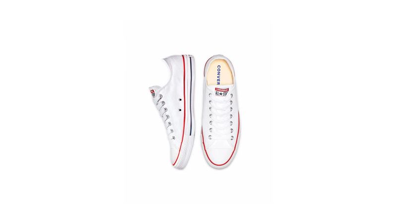 Converse blancos hotsell para hombre