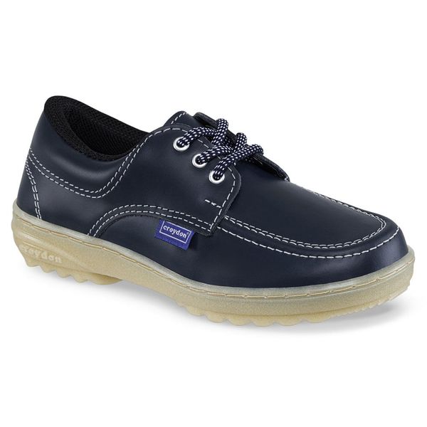 Zapato Escolar Unisex Escolar Croydon Azul