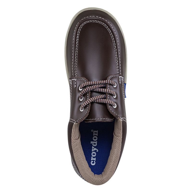 Zapato-Escolar-Unisex-Escolar-Marca-Croydon-Color-Cafe-Talla-38-5