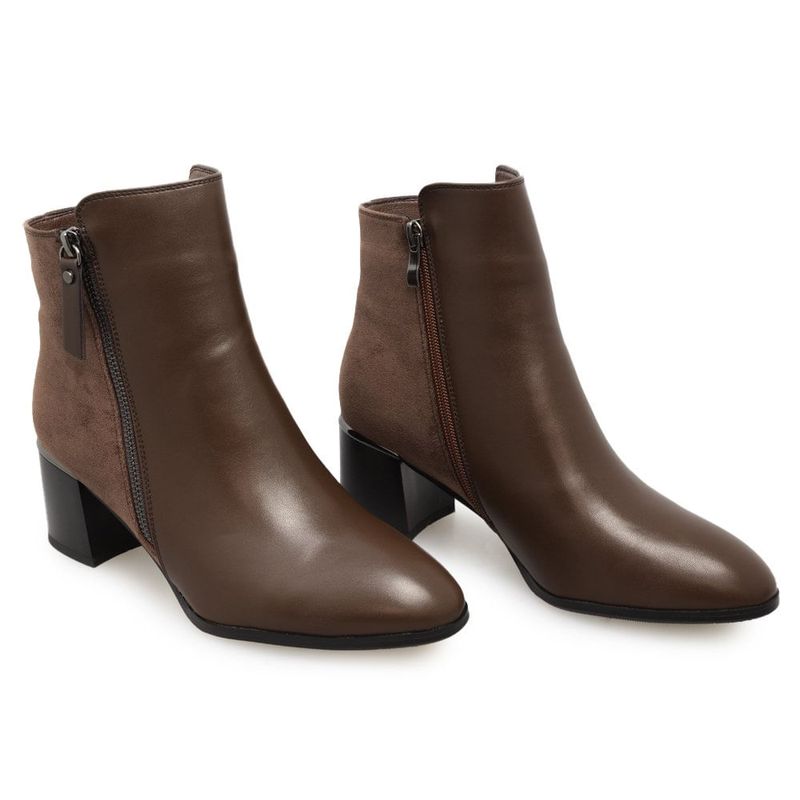 Botines-Mujer-Via-Spring-Brown-Talla-37-3