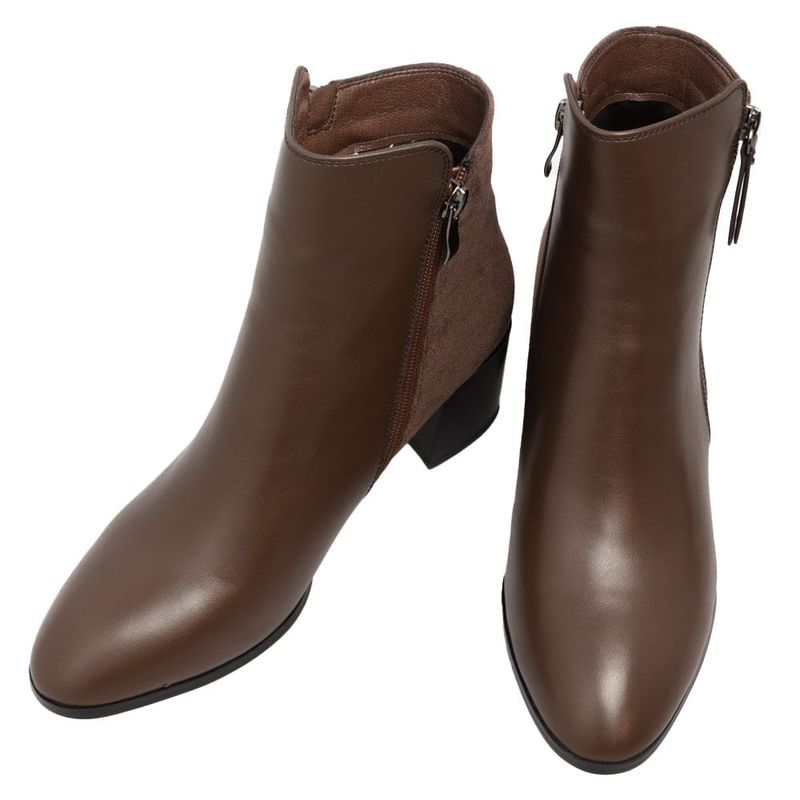 Botines-Mujer-Via-Spring-Brown-Talla-37-5