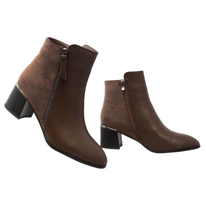 Botines-Mujer-Via-Spring-Brown-Talla-37-6