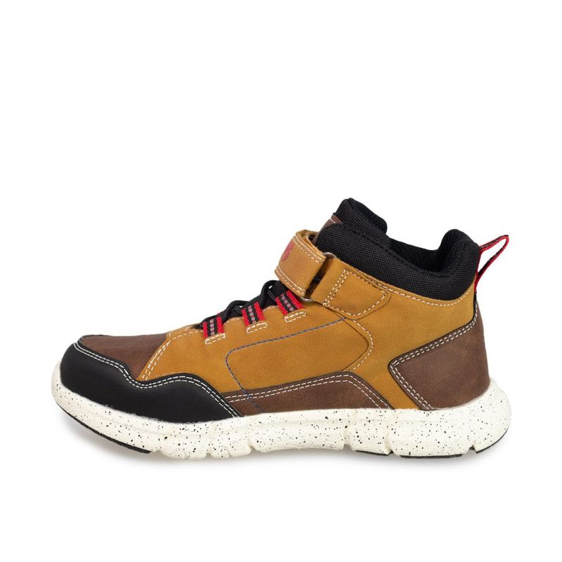 Botines-NiÑo-Marca-Steps-Color-Cafe-Talla-25-2