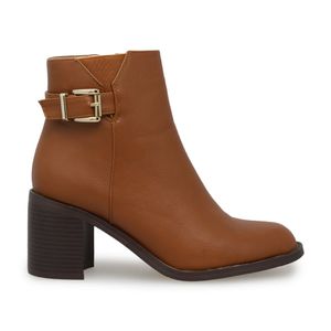 BOTAS MUJER VIA SPRING CAMEL