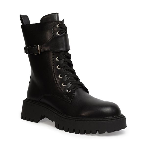 Botas Negras Mujer Via Spring